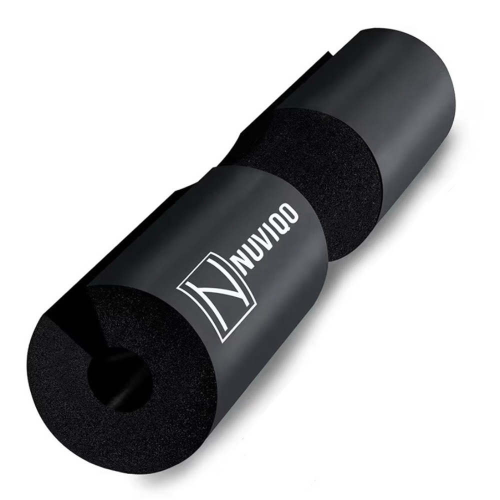 NUVIQO Barbell Squat Pad For Lunges, Squats, Hip Thrusts - For Standard Bars